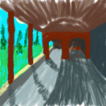 Hall Scene Space Layout - Rough